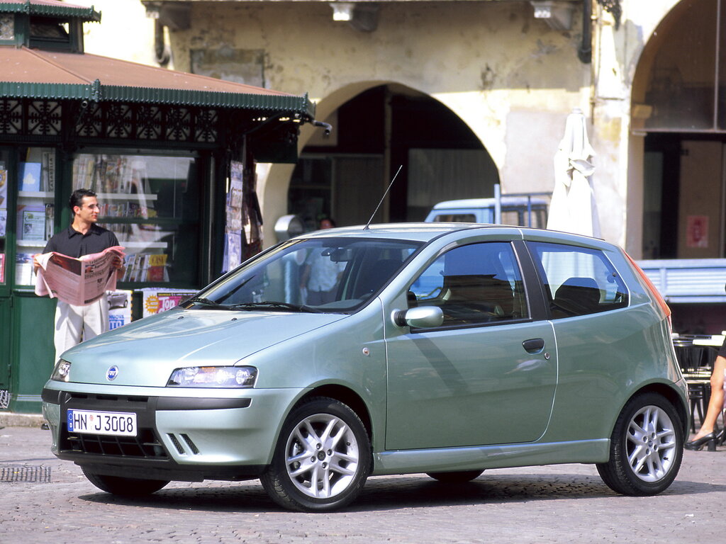 Fiat Punto 2 поколение, хэтчбек 3 дв. (09.1999 - 08.2003)